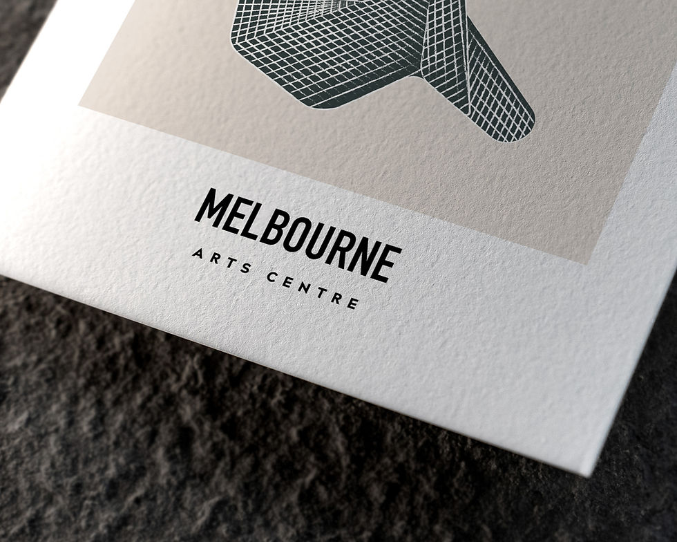 Thumbnail: Melbourne, Arts Centre | Art Print