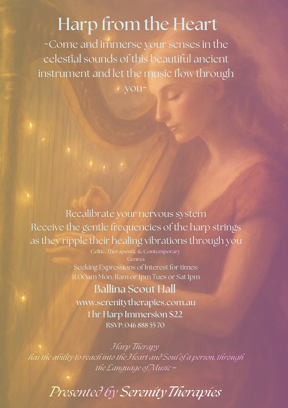 Serenity Harp Immersion