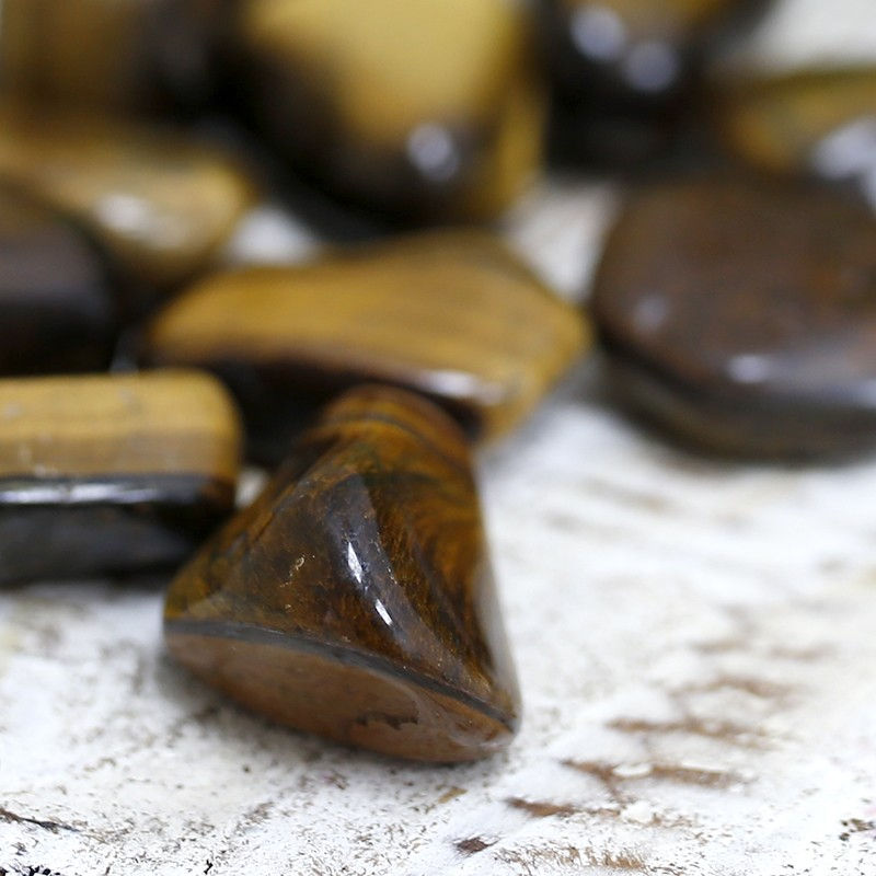 Piedras Naturales de Ojo de Tigre