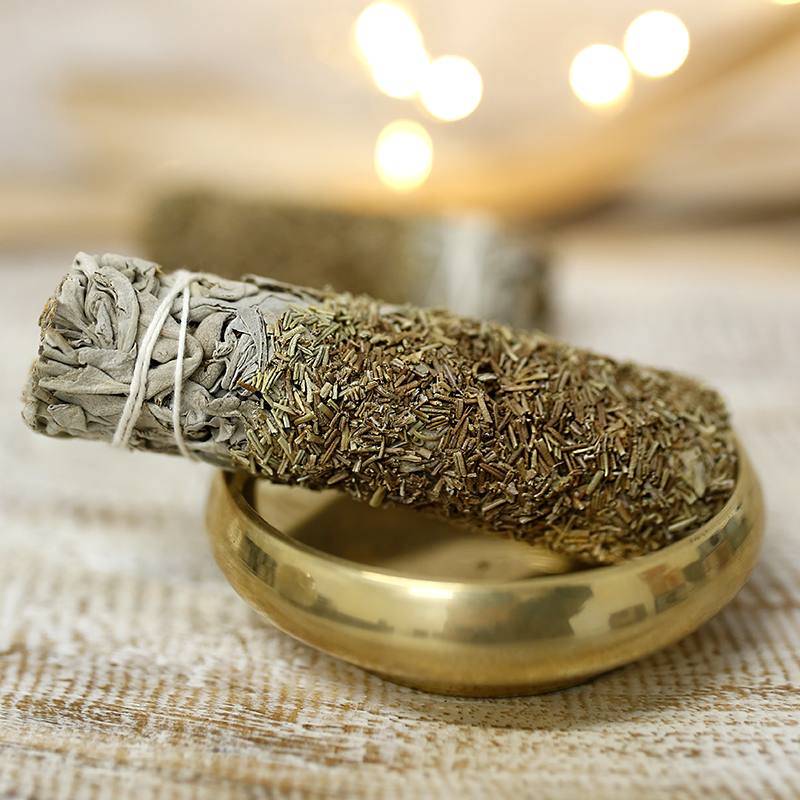 Atado de Salvia Blanca y Romero