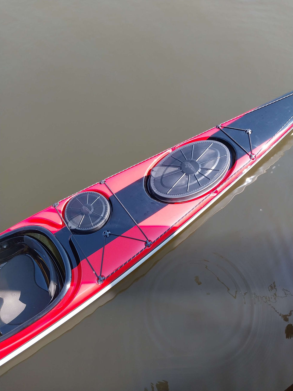 Thumbnail: 16'7" Zegul Kayaks Arrow NUKA GT Fiberglass Sea Kayak , High Performance NEW 