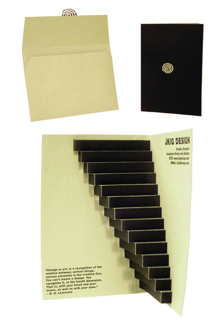 Pop-Up Business Cards