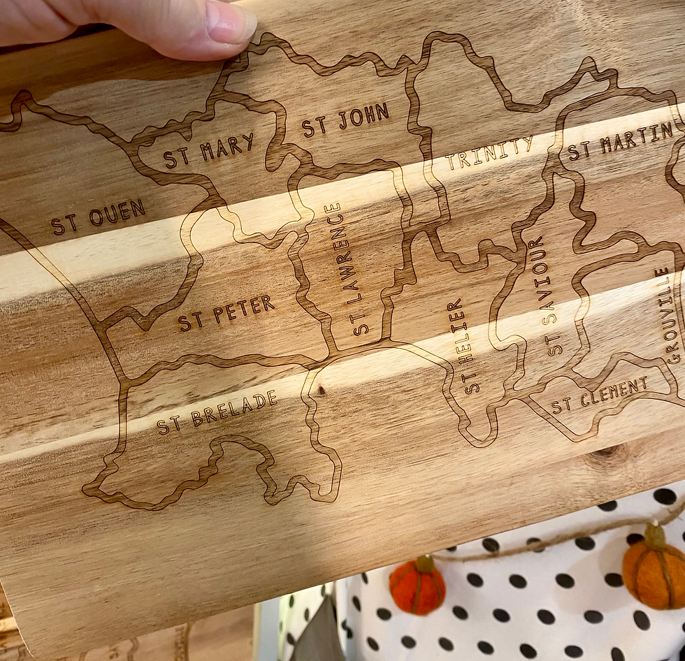 Miniaturbild: Jersey  Chopping Board - recycled wood