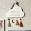 Miniature : WOOD AND METAL CLOUD PLAQUE