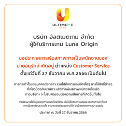 ขอประกาศการพ้นสภาพการเป็นพนักงาน นายอนุรักษ์ เกิดอยู่