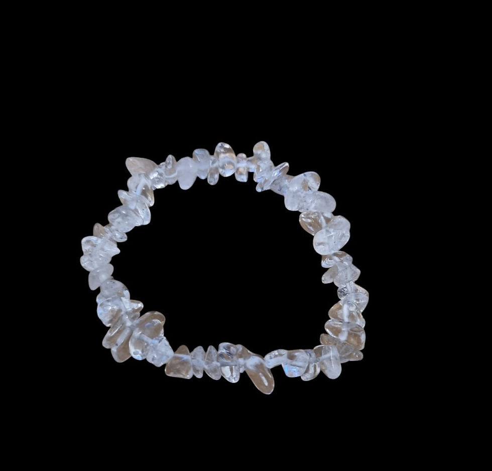Clear Quartz Crystal Bracelet