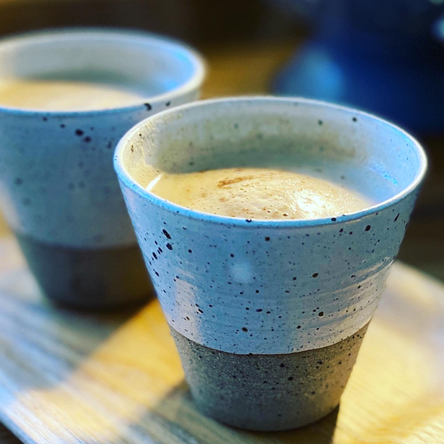 Flecked coffee beaker (small)