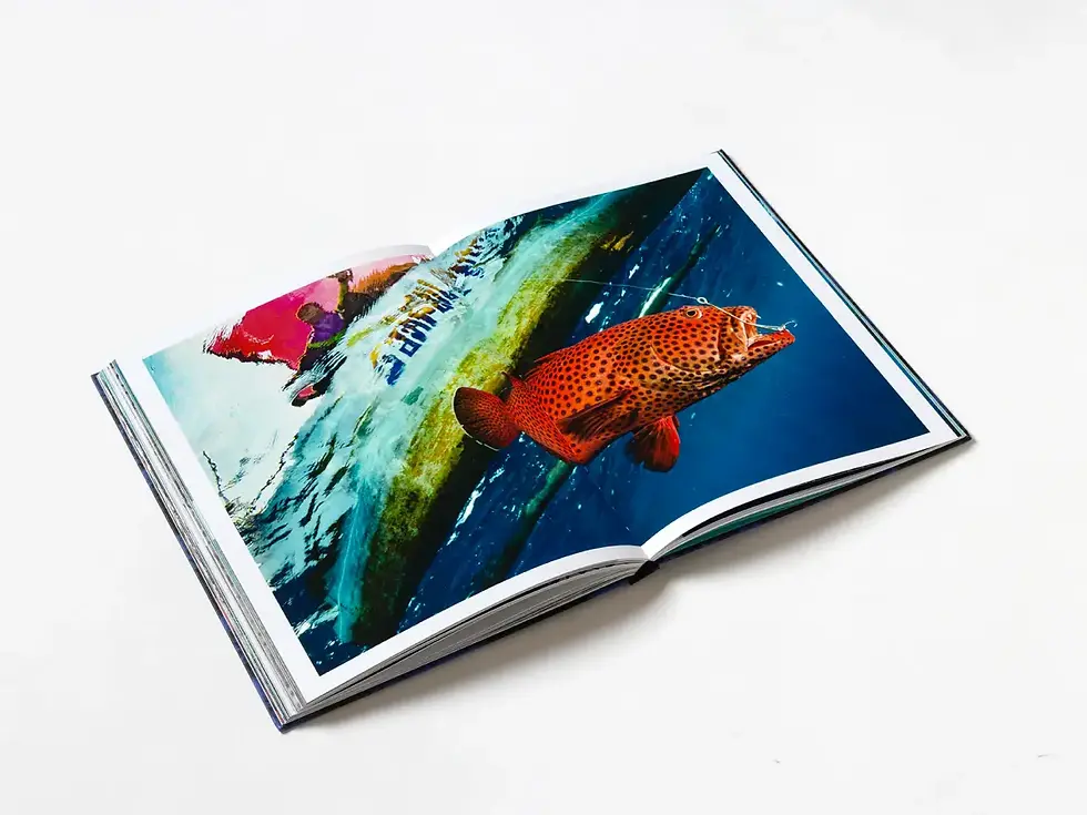 Miniature : Pages intérieures du livre photo corail de Martin Colognoli