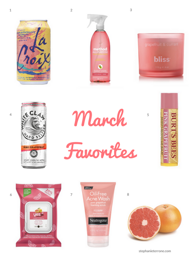 March Favorites: Everything Grapefruit!
