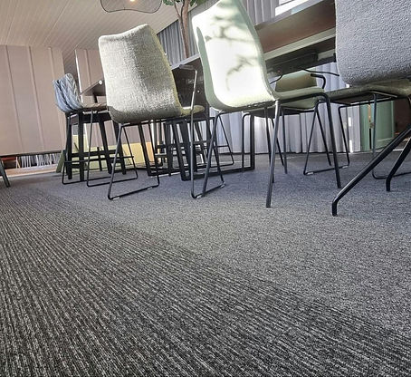 Carpet tile installation