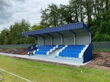 Colin Valley FC Seat Stands built by Allsportsltd