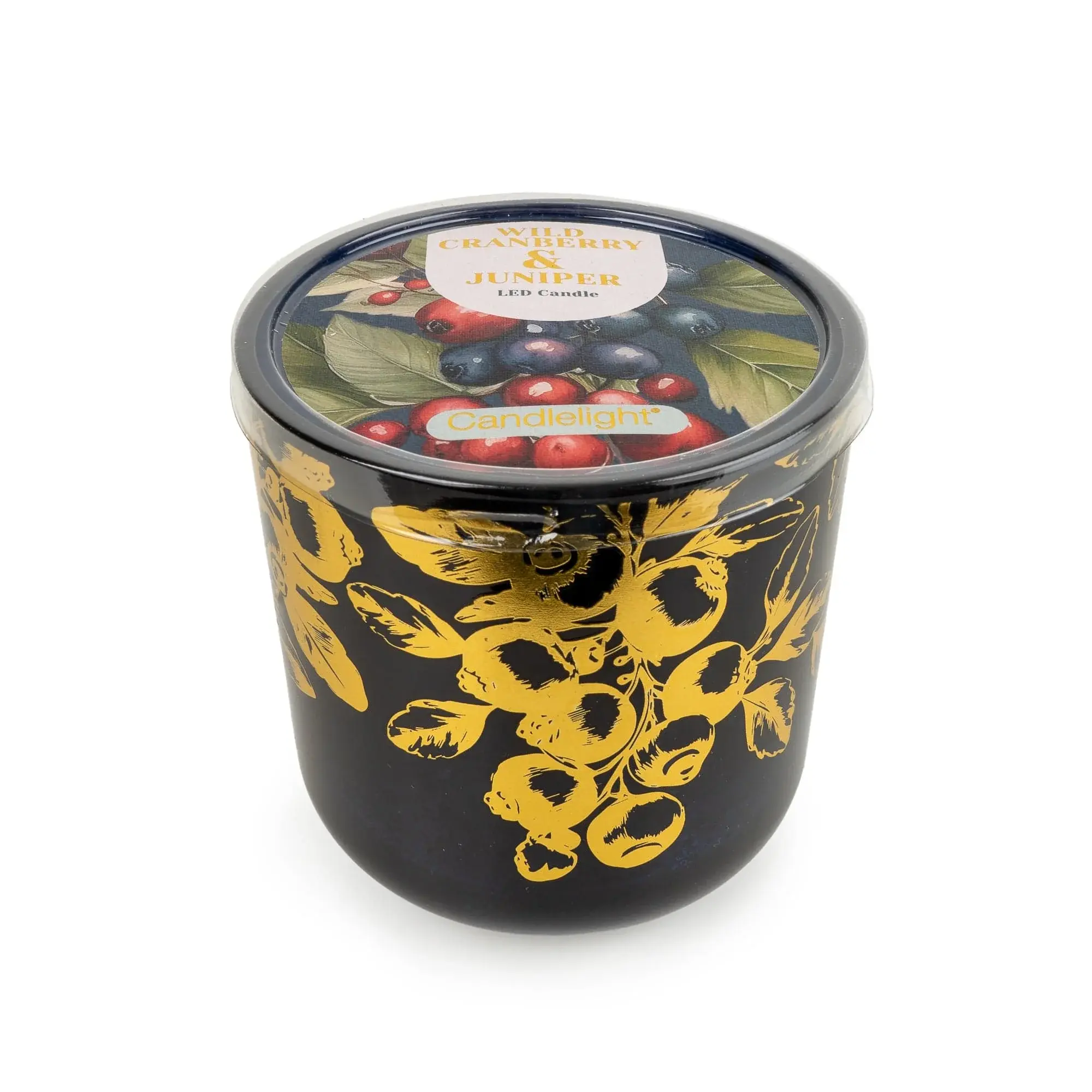 LED Candle - Cranberry & Juniper