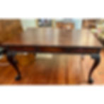 Thumbnail: Finely Carved, Large Georgian Style Writing Desk
