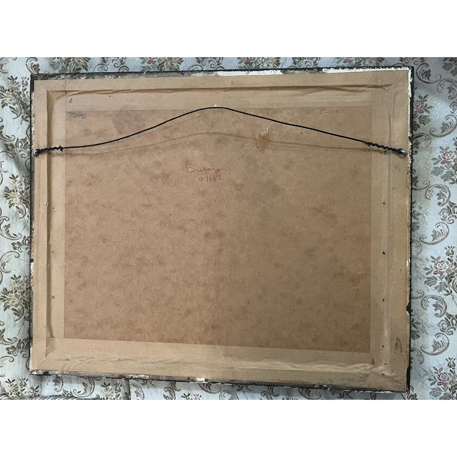 Early 20th Century Impressionist Style Architectural Work on Paper of a