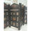 Thumbnail: Painted and Pierced Four Panel Indian Screen