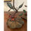 Thumbnail: Pair of Tole Lamps with Flowers