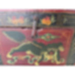 Thumbnail: Tibetan Red Painted Trunk