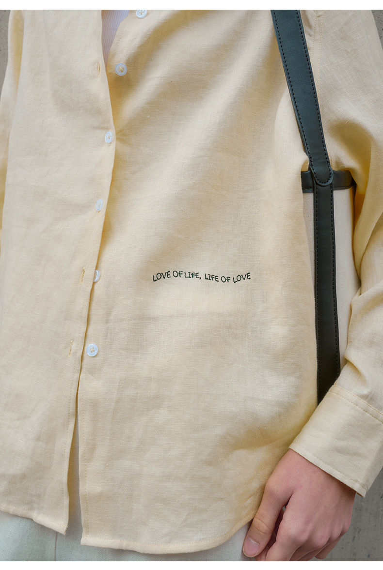 Thumbnail: The Mayfair Oversized Linen Shirt