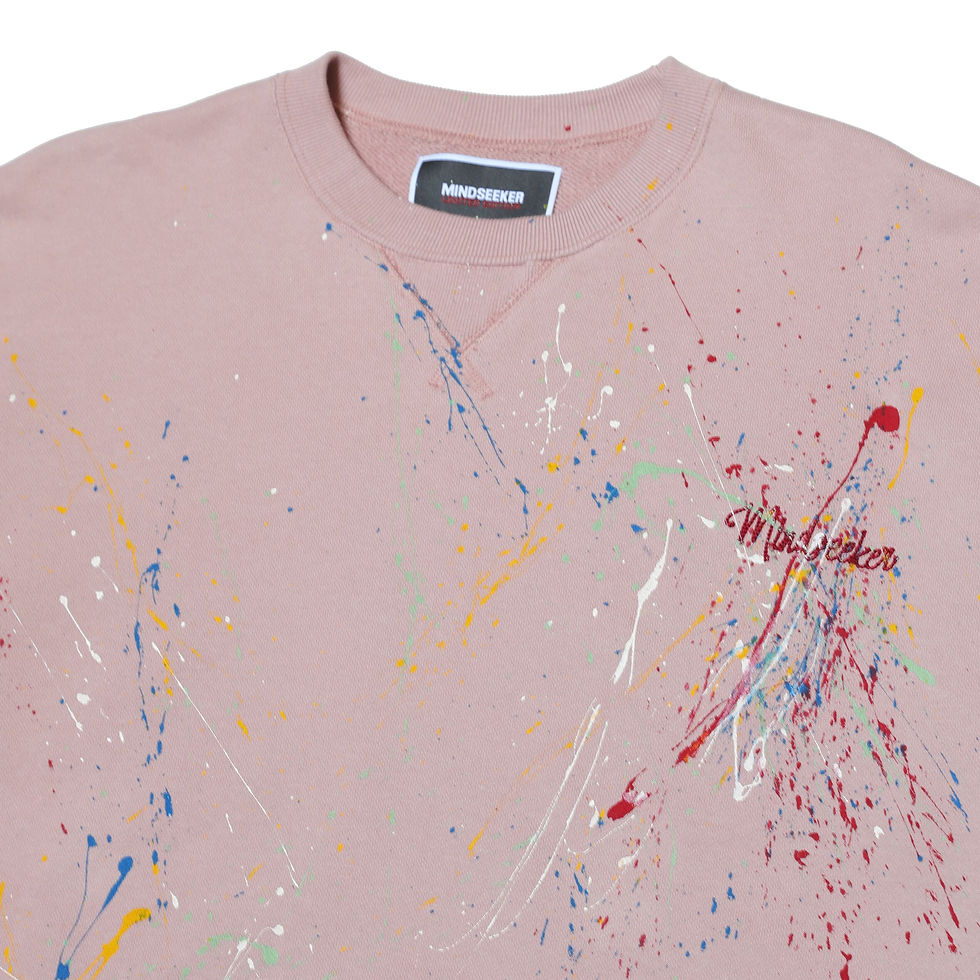 縮圖：relux fit sweat shirt - PAINTED / PINK