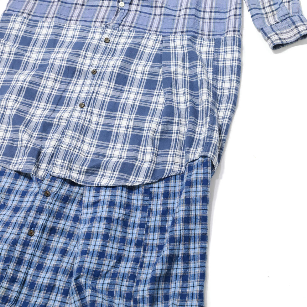 縮圖：THE Plaid Shirt / Blue（L）