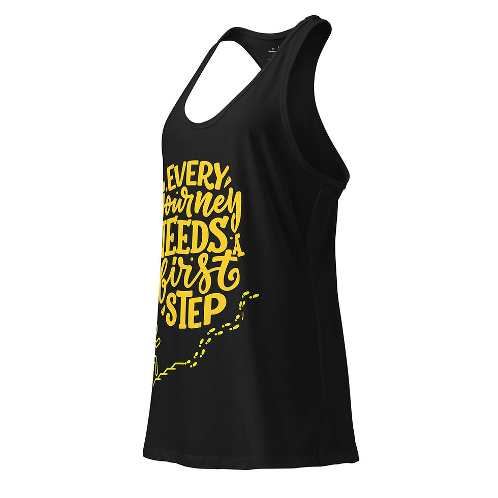 Thumbnail: First Step Women’s fitted racerback tank top MMD 