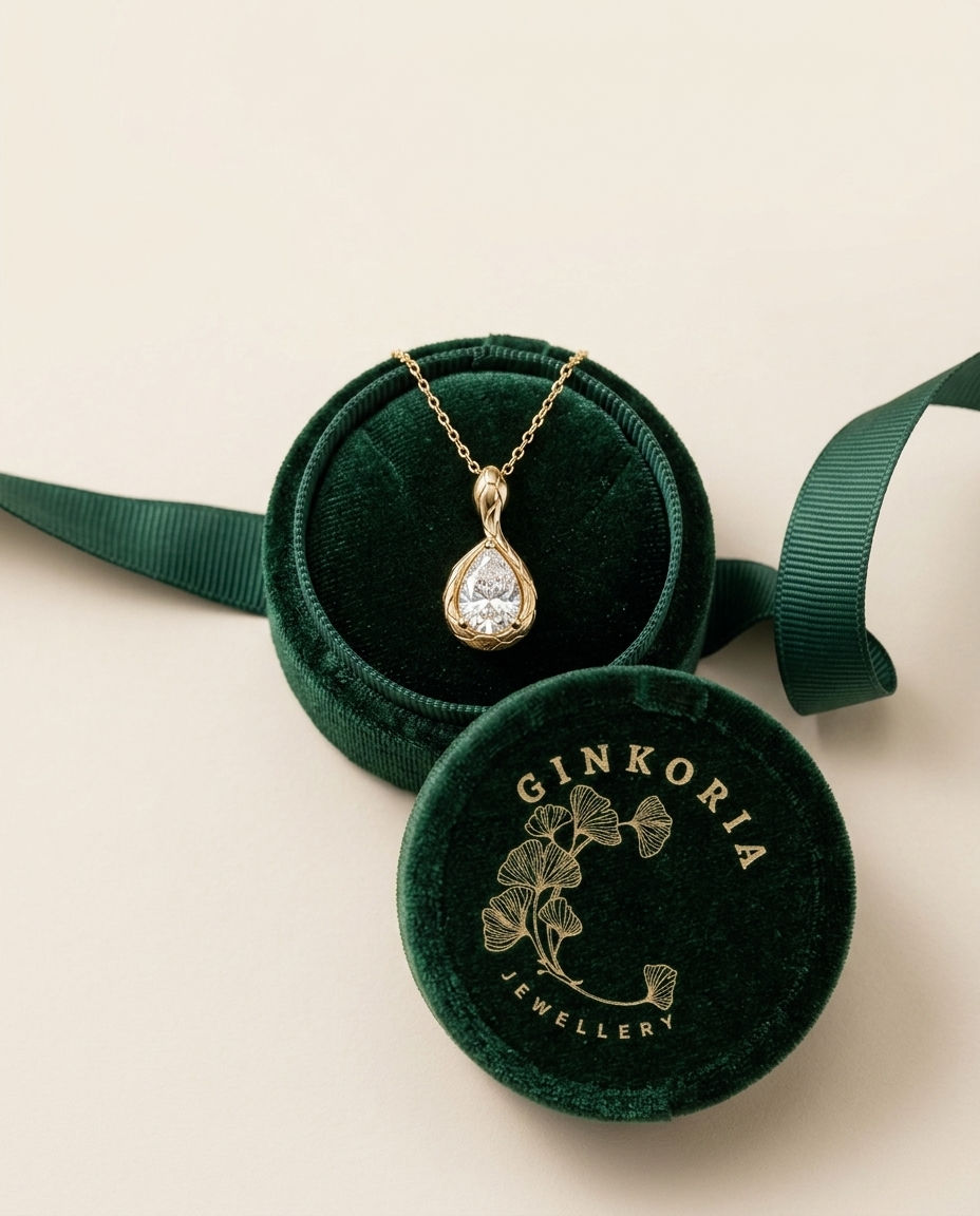 Thumbnail: Celestial Ophion  Serpent  Gold Necklace
