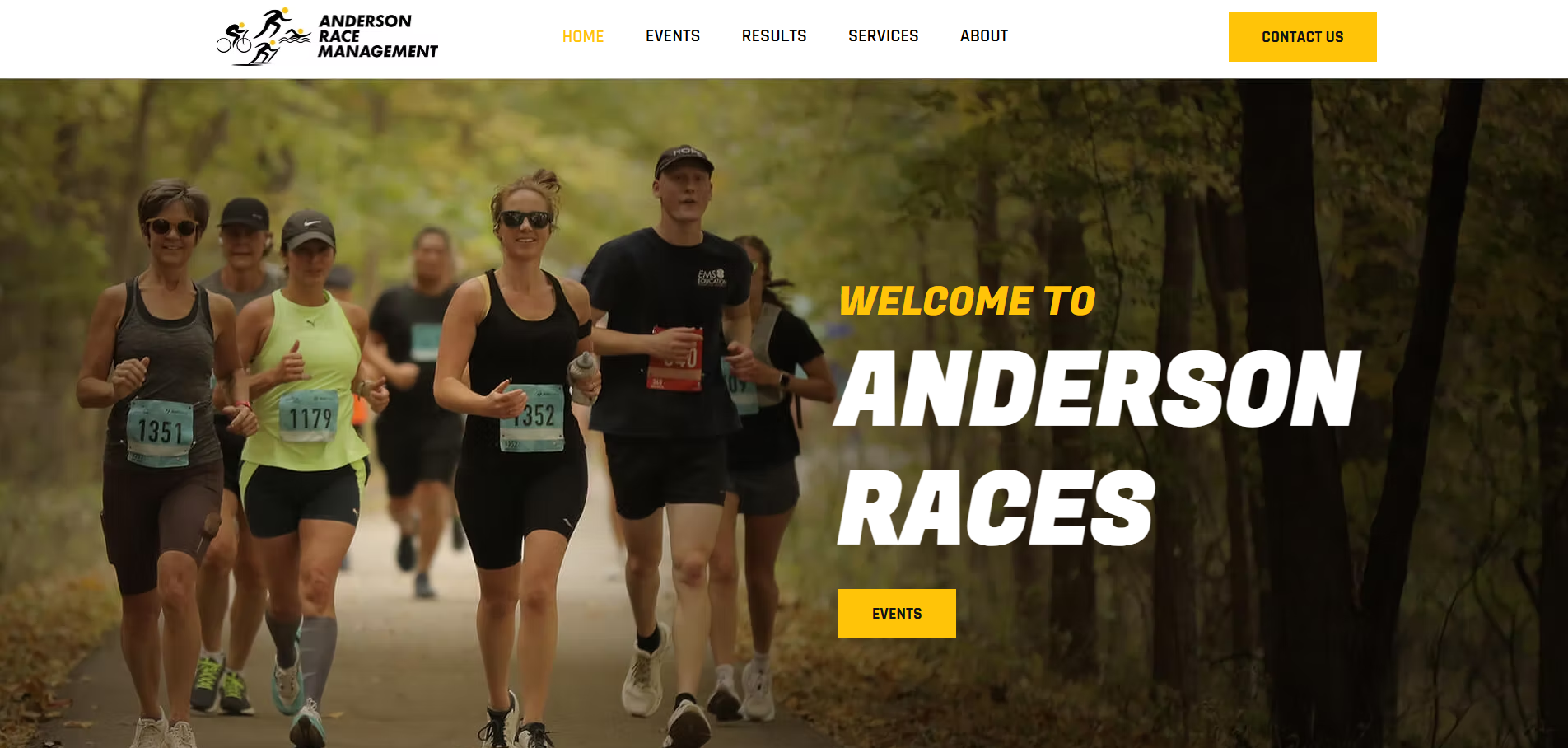 Ron Anderson Racing Upcoming Races & Race Management | Anderson Racing
