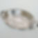 Vintage Silver Oval Tray, Small