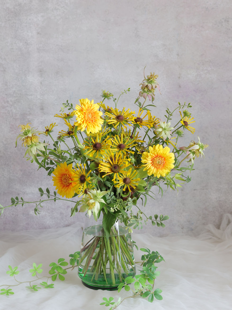 韓国スタイルフラワーレッスン・教室、日韓フラワーワークショップ