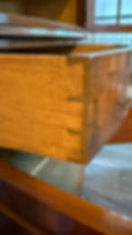 Thumbnail: Stunning RARE Antique Burl Display Cabinet
