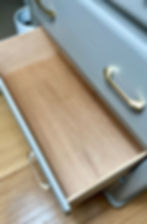 Thumbnail: Stunning solid pine tall highboy 5 drawer dresser