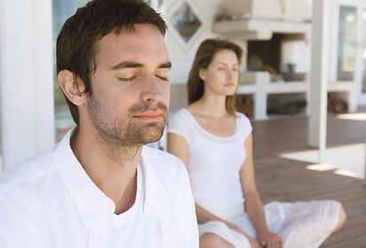 Couple Meditating