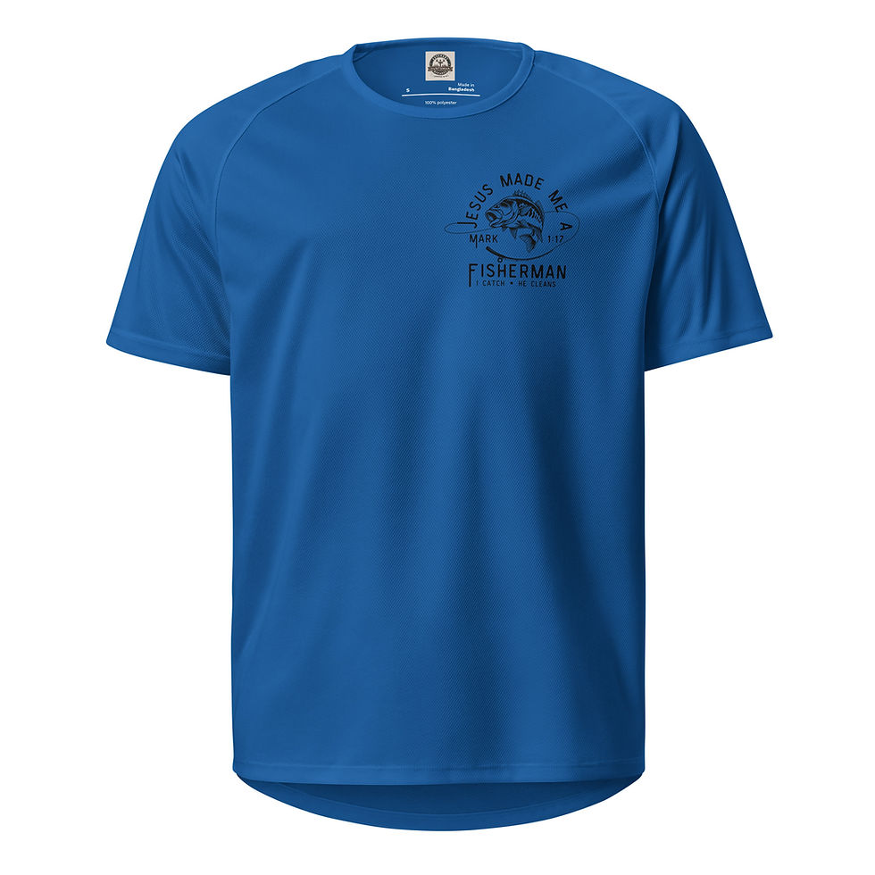 Thumbnail: Royal blue Covenant Huntsman fishing shirt
