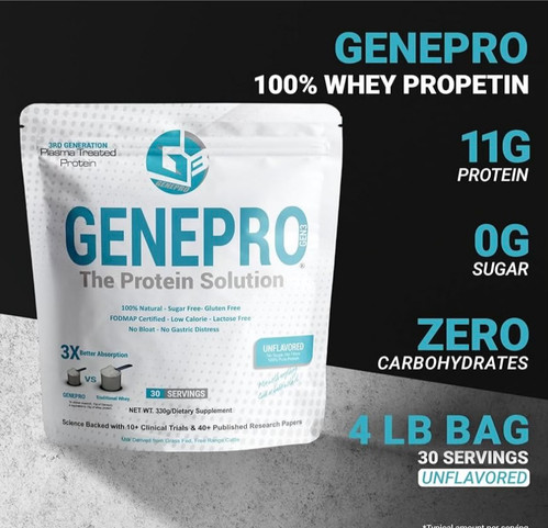 Genepro Unflavored Protein Powder | ProvidenceRx Health