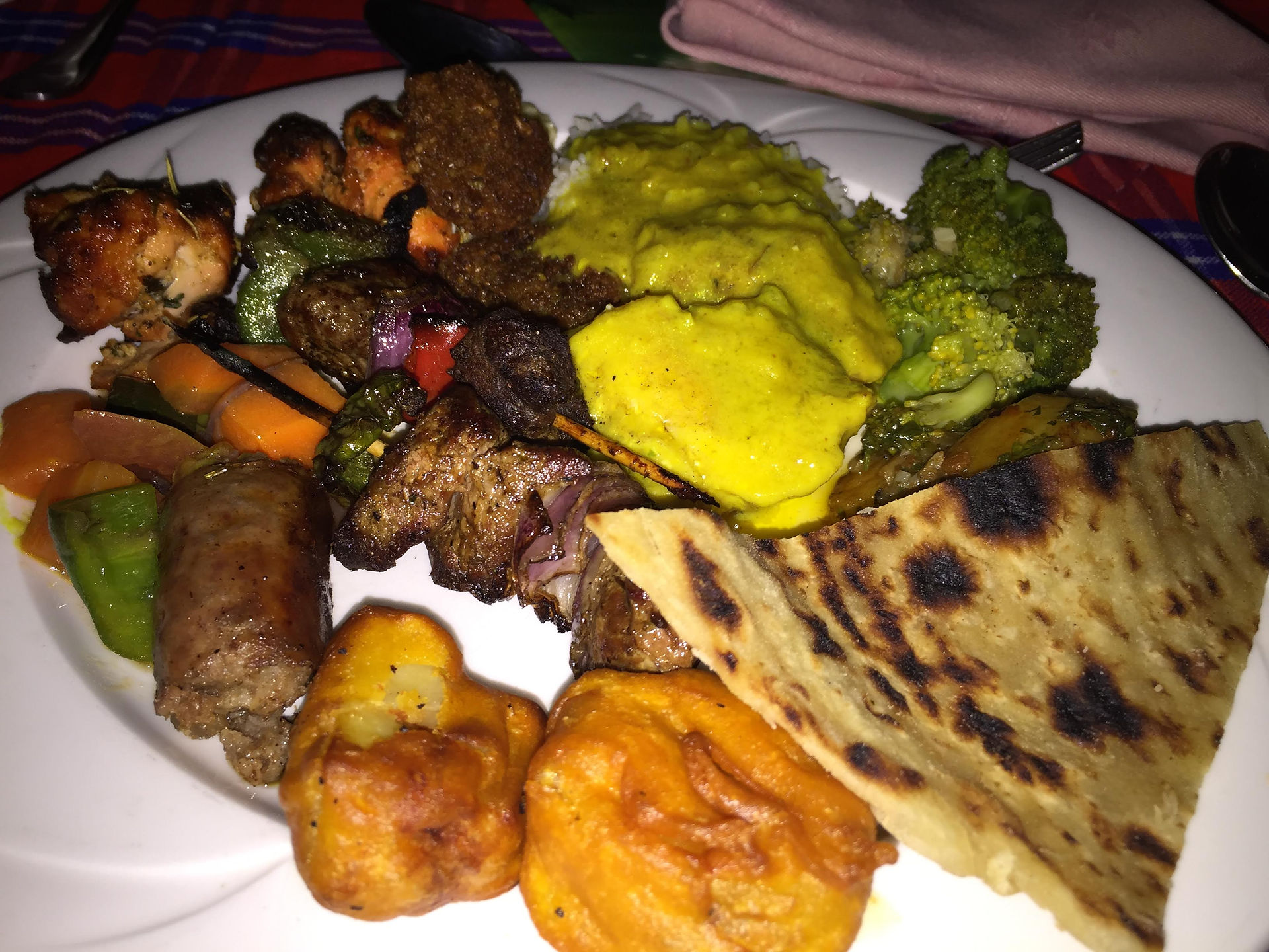 Mangiare in kenya, Africa