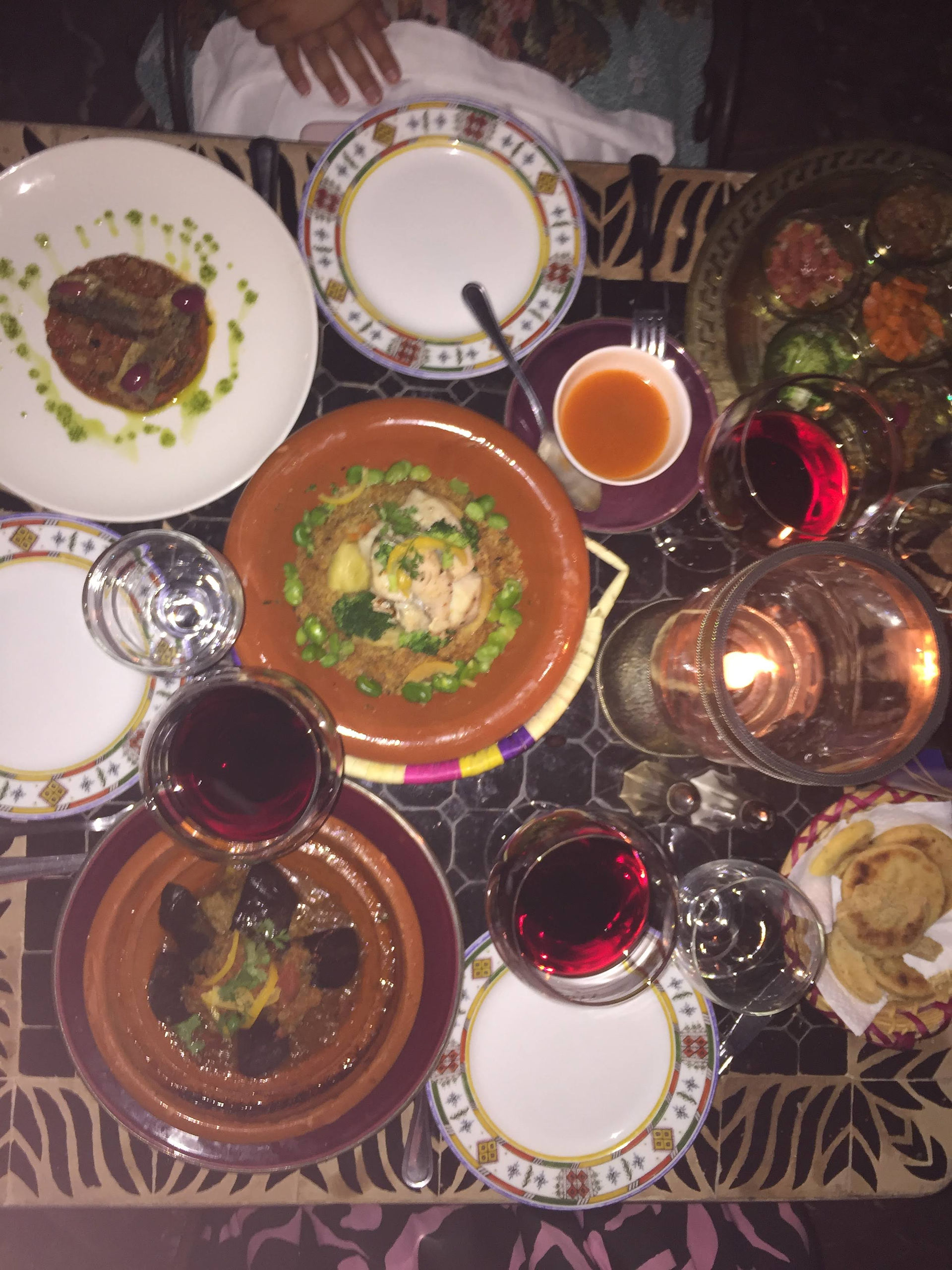 Le Foundok, Marrakech, Ristorante
