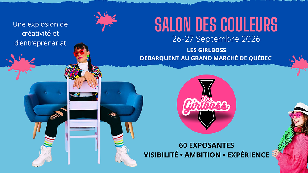 Le Salon des Couleurs avec les Girlboss