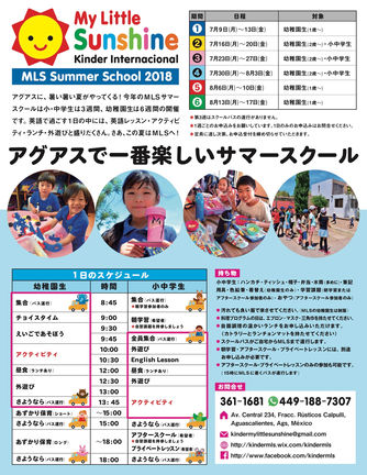 Summer School 2018
