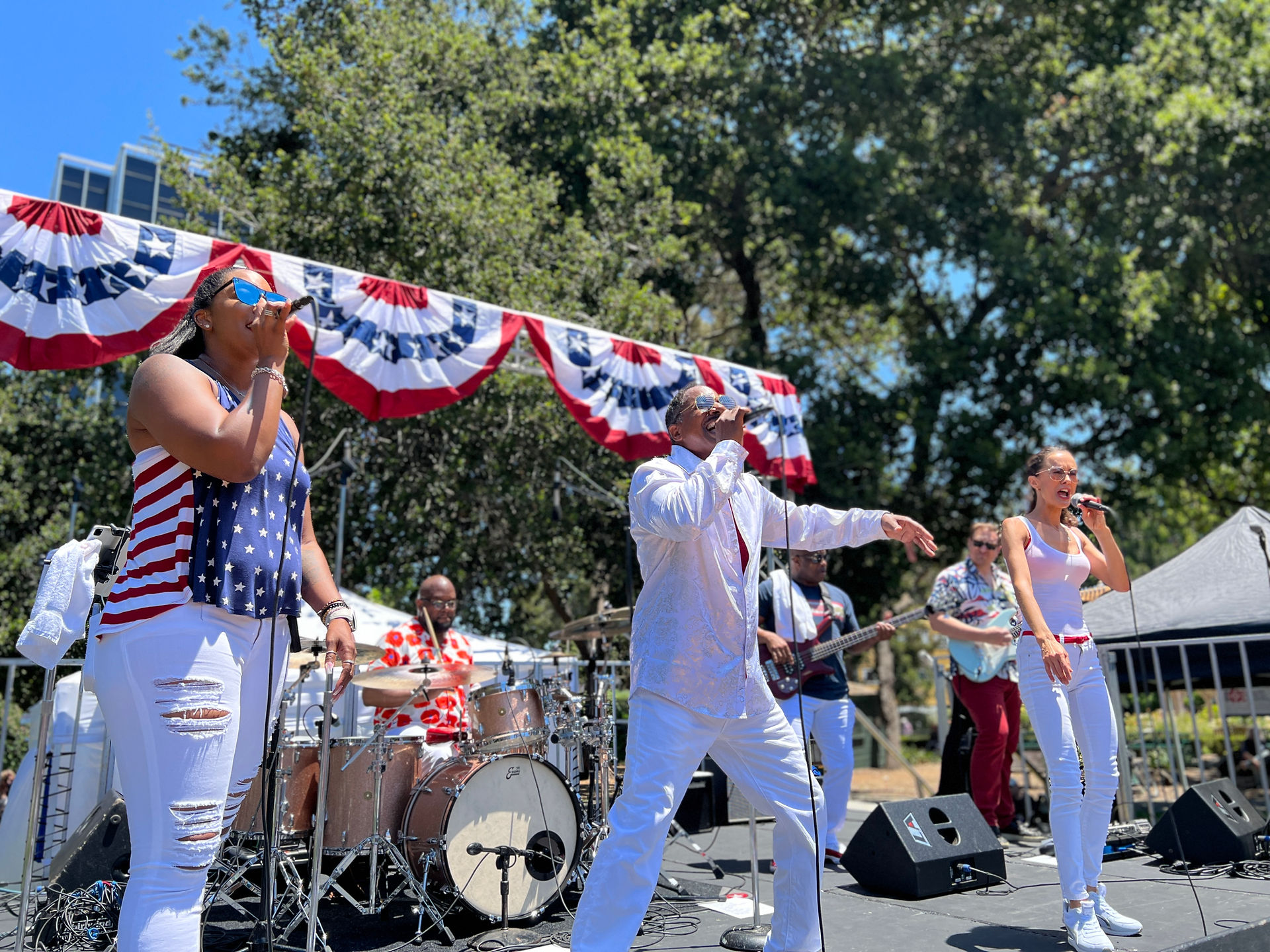 San Mateo Central Park 4th of July