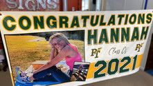 30"x60" Custom Banner w/ Photos