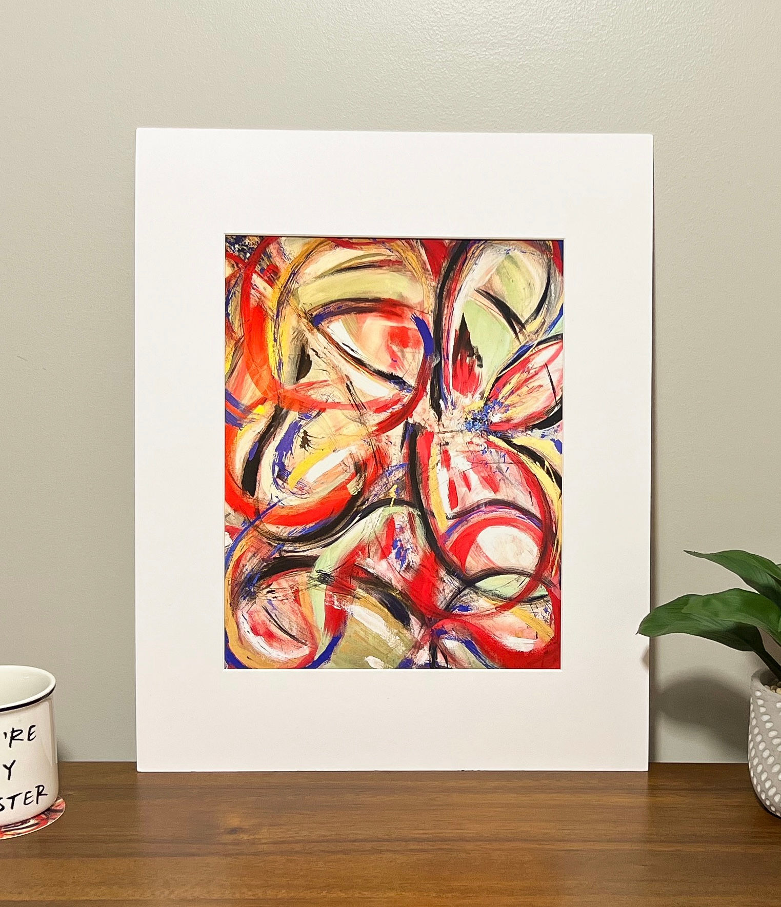 Mint Candy Garden Print