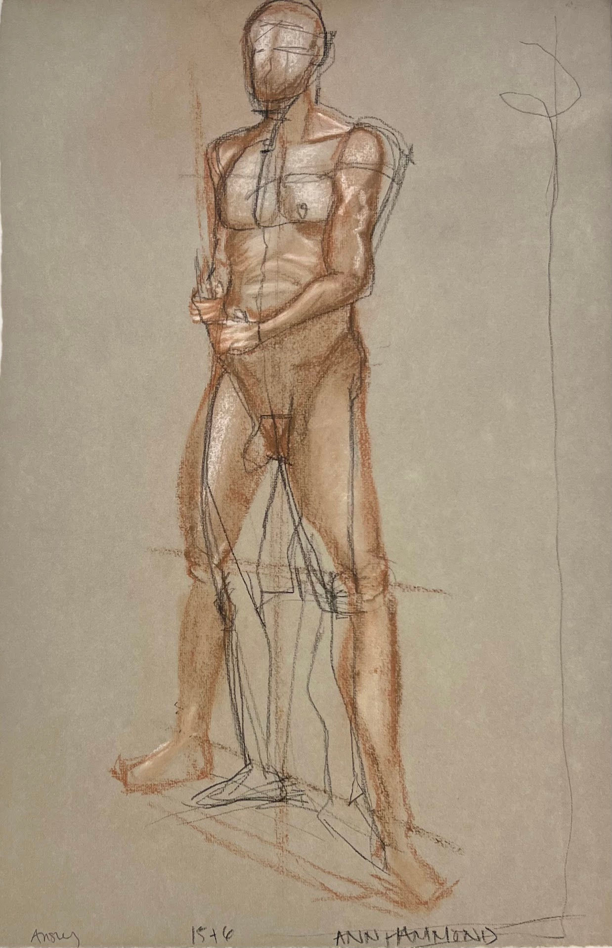 Male Figure, standing (medium)