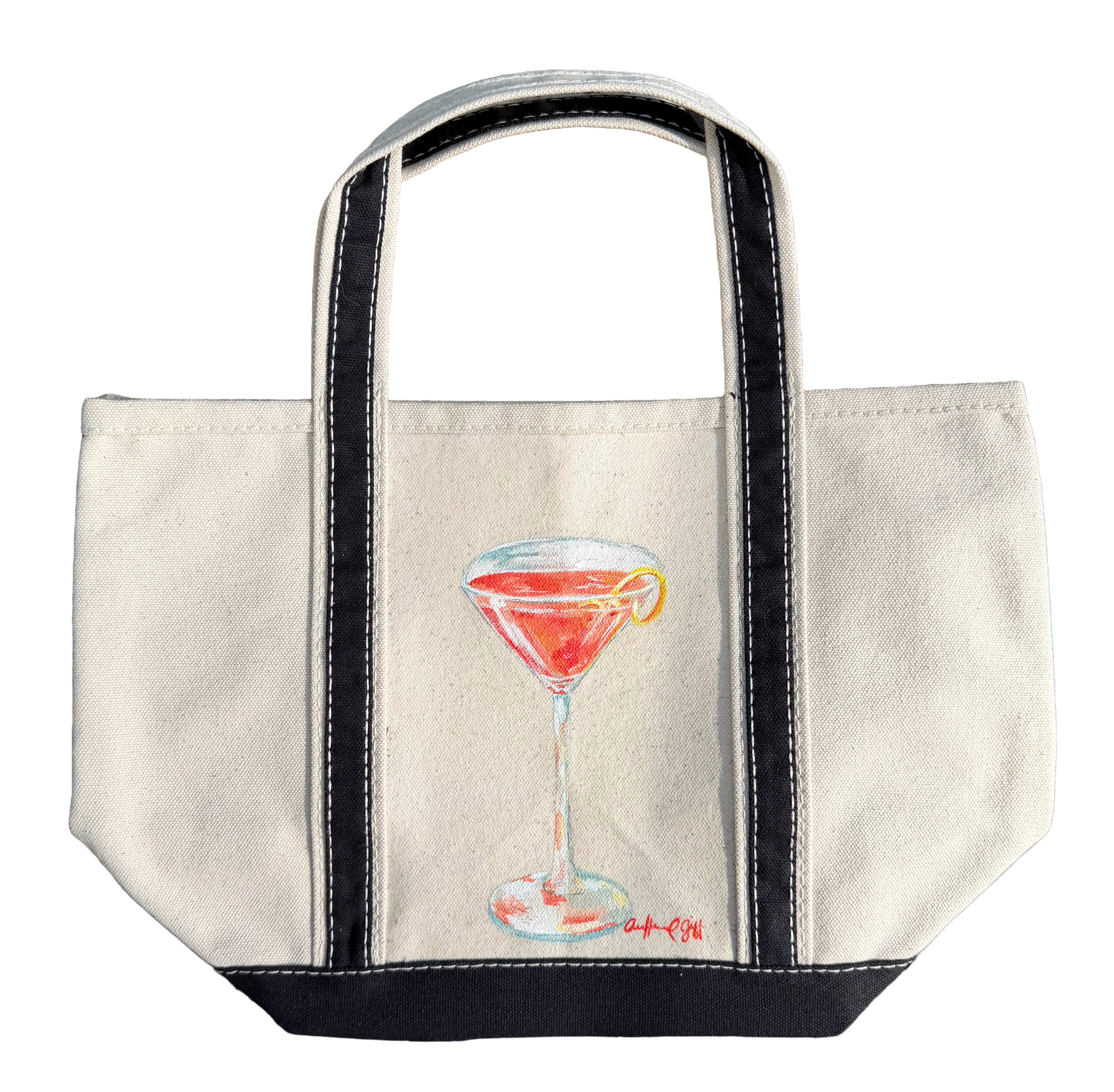 Martini with a Twist Small Tote Bag