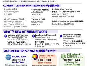 WUB Network Update #1 Now Available
