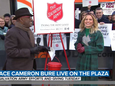 Candace Cameron Bure & The Salvation Army