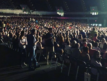 Goose Bumps on Set of "I Still Believe"