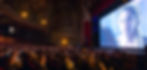 Audience members watch the premiere of Season 4 of "The Chosen" last night at The Theatre at Ace Hotel in Los Angeles.