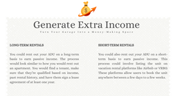 Generate Extra Income