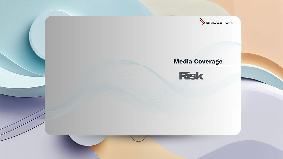 BridgePort featured in Risk Magazine