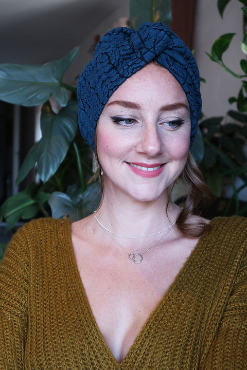 GIVBRO Bonnets Turbans Strass Perles Chapeaux Wrap Bonnet De